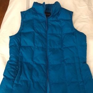 Lands’ End medium weight puffy vest.